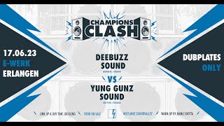 Champions Clash 2023  EWerk Erlangen  DEEBUZZ GER vs YUNG GUNZ USA [upl. by Lledualc]