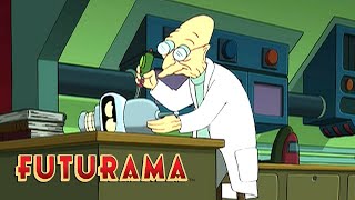 FUTURAMA  Season 2 Episode 15 Professor Farnsworths Obituary  SYFY [upl. by Silvan239]