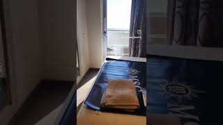 MSC Seashore Balcony Cabin  quick tour [upl. by Hamrah]