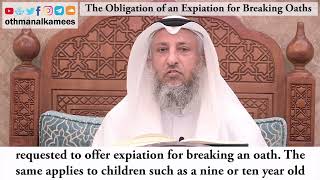 20  The Obligation of an Expiation for Breaking Oaths [upl. by Erodeht634]