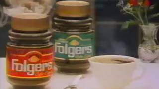 Early 1980s Folgers Commercial [upl. by Sillyhp469]