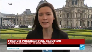 France Presidential Election Security on high alert after false alert at the Louvres Museum [upl. by Kaylyn454]