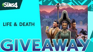 SIMS 4 LIFE amp DEATH EP GIVEAWAY CLOSED [upl. by Attelrahs239]