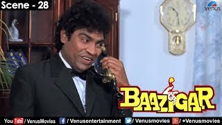 Johnny Lever on the phone Baazigar [upl. by King]