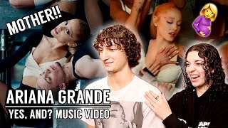 ARIANA GRANDE quotyes andquot MUSIC VIDEO REACTION [upl. by Brose633]