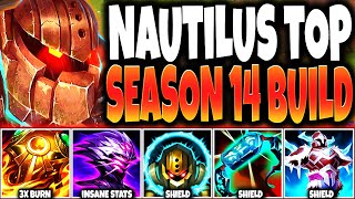 Testing the Limits of My Season 14 Nautilus Top Lane ULTRA 3x SHIELD Build 🔥  s14 Gameplay [upl. by Yboj]