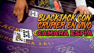 Juego blackjack dentro del casino y grabo todo con camaras espía  PKM [upl. by Sibilla360]