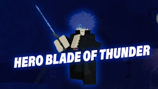 THE BEST HERO BLADE OF THUNDER BUILD  DEEPWOKEN [upl. by Hoag517]