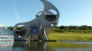 Falkirk Wheel Central Scotland [upl. by Kemppe]