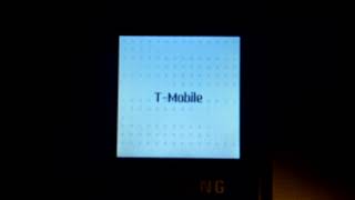 samsung e1120 startup shutdown tmobile uk 2009 [upl. by Jewell715]