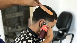 TÉCNICA INFALÍVEL PARA INICIANTES 🤯💈PASSO a PASSO COMPLETO CORTE AMERICANO 🇺🇸📚 Neno do Corte [upl. by Arela]