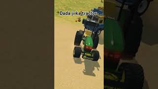 Aaj yah truck fas Gaya fir dadaji 🥸💪🚜ka tractor aaya viral trending viral audio short [upl. by Fidole]