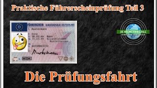 Praktische Führerscheinprüfung Teil 3  Original Prüfungsfahrt  Fahrprüfung [upl. by Thierry]