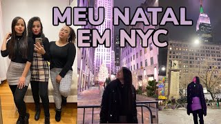 MEU NATAL EM NOVA YORK Vlog 1 [upl. by Retsub]