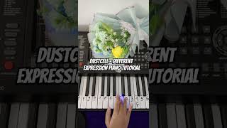 DUSTCELL  Different Expression Piano Tutorial notpianika pianotutorial notangkapianika anime [upl. by Ciaphus648]