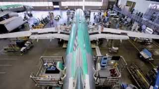 Building A Boeing 737800 Aircraft [upl. by Kalina680]