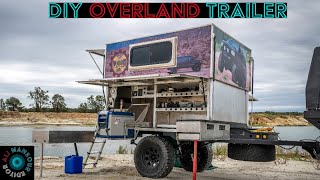 DIY Overland Trailer Build From Ujoint Offroad [upl. by Eiramnaej481]