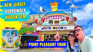 Point Pleasant NJ  Jenkinsons Boardwalk Tour  New Jersey Hidden Gem [upl. by Beaudoin449]