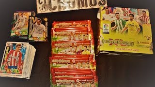 UNBOXING Caja Completa Adrenalyn XL 20162017 Parte 22 Liga Santander NEYMAR BALÓN DE ORO [upl. by Rebel20]