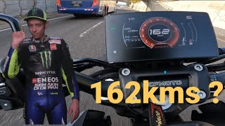 CF Moto NK 300  Velocidad final  Top Speed  GPS  CF Moto 300 NK [upl. by Nahbois]