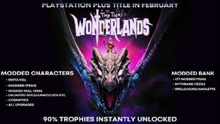 𝗦𝗮𝘃𝗲𝗴𝗮𝗺𝗲 𝗣𝗦 Tiny Tinas Wonderlands  Modded Save Collection  PS4PS5  EUUS [upl. by Aynotak]