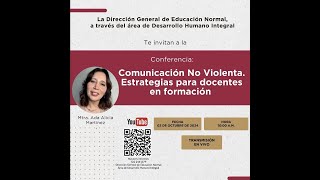 Comunicación No Violenta Estrategias para docentes en formación [upl. by Neelie]