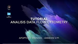 4K  Tutorial FlowJo  Apoptosis Staining  Annexin V PI [upl. by Ithsav]