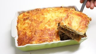 LASAGNE DE MSEMEN A LA VIANDE HACHÉE CUISINERAPIDE [upl. by Eamaj]