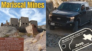 Mariscal Mines and Black Gap Road Big Bend National Park 4k [upl. by Virgel454]