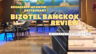 BIZOTEL BANGKOK  BREAKFAST BUFFET  BEST AND MOST RESONABLE PRICE HOTEL IN BANGKOK travelonbudget [upl. by Eciralc]