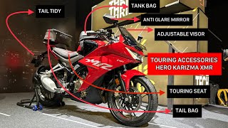 Hero Karizma XMR ready for Touring with all accessories [upl. by Esydnac]