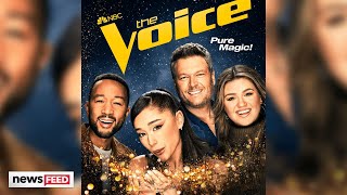 Ariana Grandes The Voice Promo SLAMMED For Bad Photoshop Edit [upl. by Akemahc]