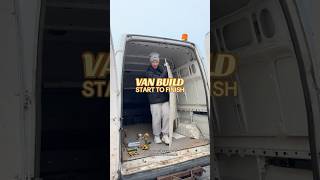 60 SECOND VAN BUILD  START TO FINISH vanbuild vanconversion [upl. by Stranger]