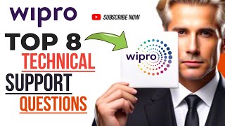 Top 8 Wipro Technical Support Interview questions with Sample answers [upl. by Brooks801]