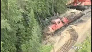 Train Crash Creston BC  TMTV [upl. by Donna]