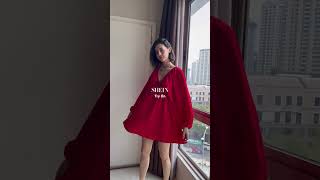 shein UNBOXING  Review Try On Haul 2024  Provando Looks  Vestido Vermelho  tryon ootd [upl. by Lidia84]