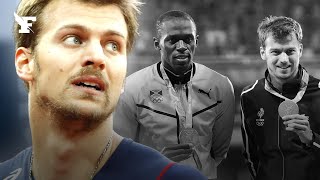 Christophe Lemaitre le Français qui a partagé un podium avec Usain Bolt  Paris 2024 [upl. by Kennet766]