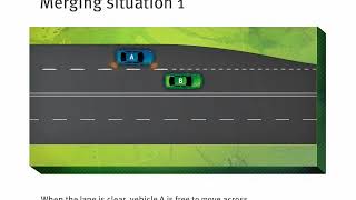 Queensland Road Rules – merging [upl. by Koval]