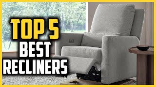 ✅Top 5 Best Recliners of 2024 [upl. by Hooke]