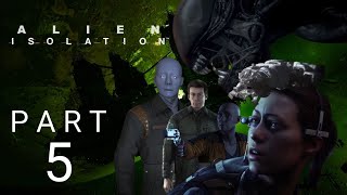 ALIEN ISOLATION  Part 5 Marlow No Commentary [upl. by Denice]