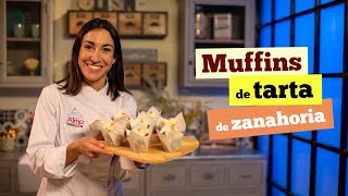 Muffins de tarta de zanahoria [upl. by Elehcor]