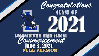 Leonardtown High School Commencement  Class of 2021 [upl. by Hsuk]