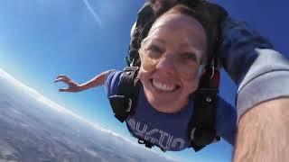 Skydive Castroville  Michelle [upl. by Trawets]