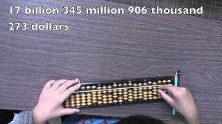 Amazing abacus addition by Japanese girl age 7 [upl. by Suiramed]