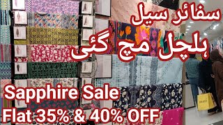 Sapphire Sale Flat 35 amp 40 OFF  Sapphire Sale  Sapphire Summer Collection  Sapphire Lawn [upl. by Naneek644]