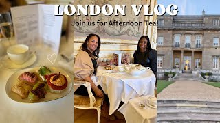 London Vlog Pt 3  Afternoon Tea  Sketch Restaurant  Luton Hoo Estate [upl. by Lune]