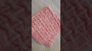 Baby Blanket Knitting Pattern  StepbyStep Pattern  Preview  Vitalina [upl. by Ingram996]