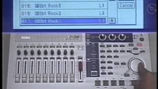 KORG D1200 MKII video manual [upl. by Sisco880]