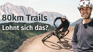 MountainbikeRegion im Test SAALBACH Hinterglemm Leogang Fieberbrunn [upl. by Atilem]