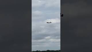 B25 Bomber Flies At The Airshow [upl. by Nipsirc]